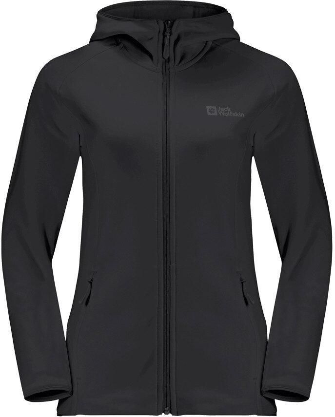Jack Wolfskin Baiselberg Hooded FZ Women Fleece jack Dames XXL black - Foto 2