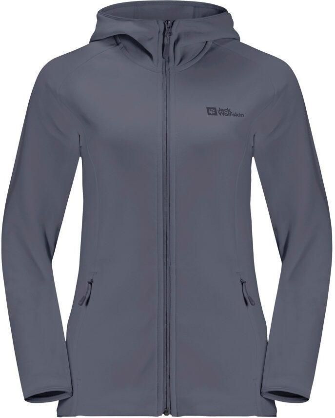 Jack Wolfskin Baiselberg Hooded FZ Women Fleece jack Dames XXL dolphin - Foto 2