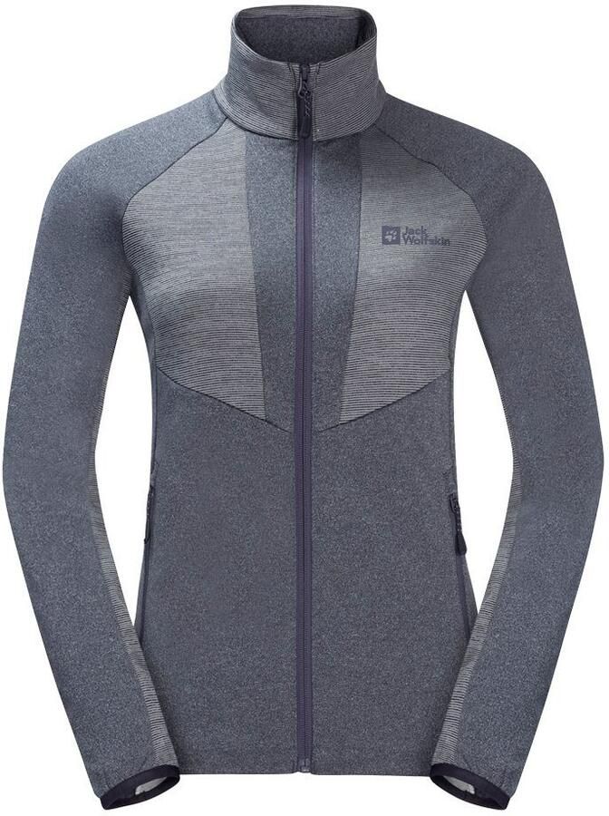 Jack Wolfskin Blattsteig FZ Women Fleece jack Dames XXL graphite