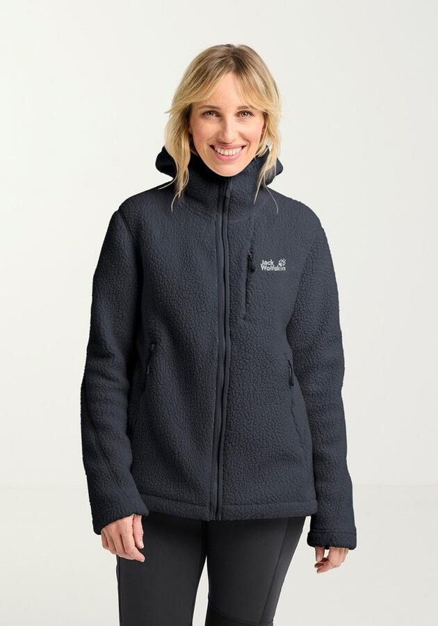 Jack Wolfskin Cradle Mountain Pile FZ Women Fleece jack Dames XXL phantom - Foto 8