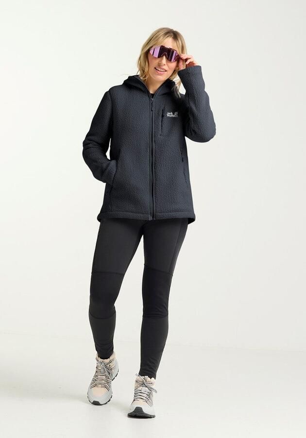 Jack Wolfskin Cradle Mountain Pile FZ Women Fleece jack Dames XXL phantom - Foto 3