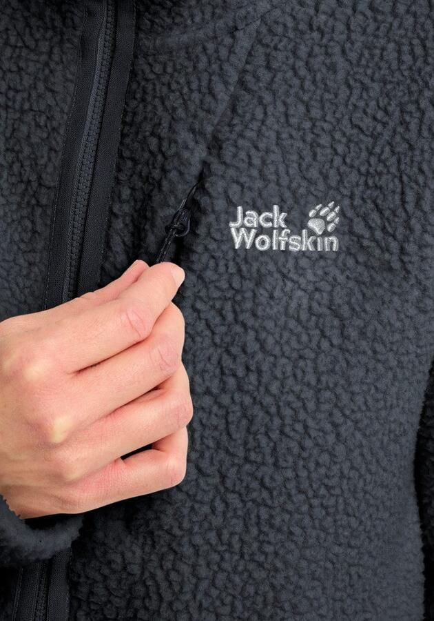 Jack Wolfskin Cradle Mountain Pile FZ Women Fleece jack Dames XXL phantom - Foto 5