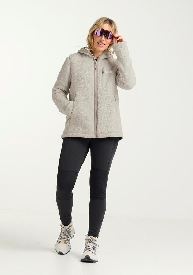 Jack Wolfskin Cradle Mountain Pile FZ Women Fleece jack Dames XXL pale sand pale sand - Foto 4