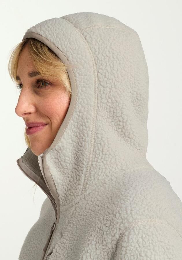 Jack Wolfskin Cradle Mountain Pile FZ Women Fleece jack Dames XXL pale sand pale sand - Foto 5