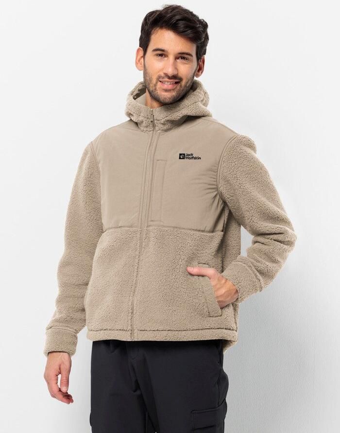 Jack Wolfskin Felslicht Hooded Jacket Men Fleece jack Heren 2XL anis - Foto 8