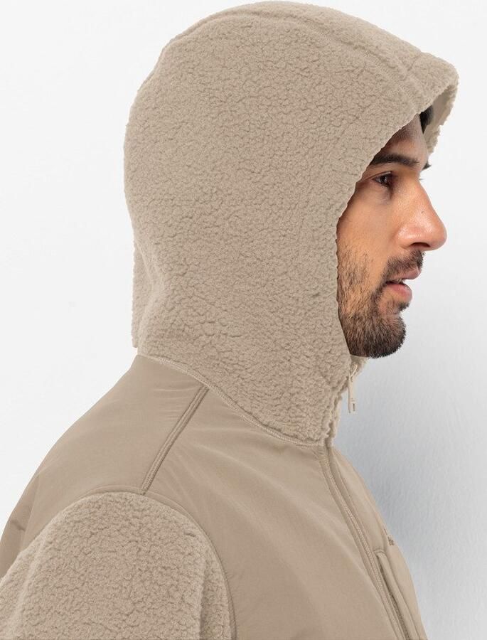 Jack Wolfskin Felslicht Hooded Jacket Men Fleece jack Heren 2XL anis - Foto 3
