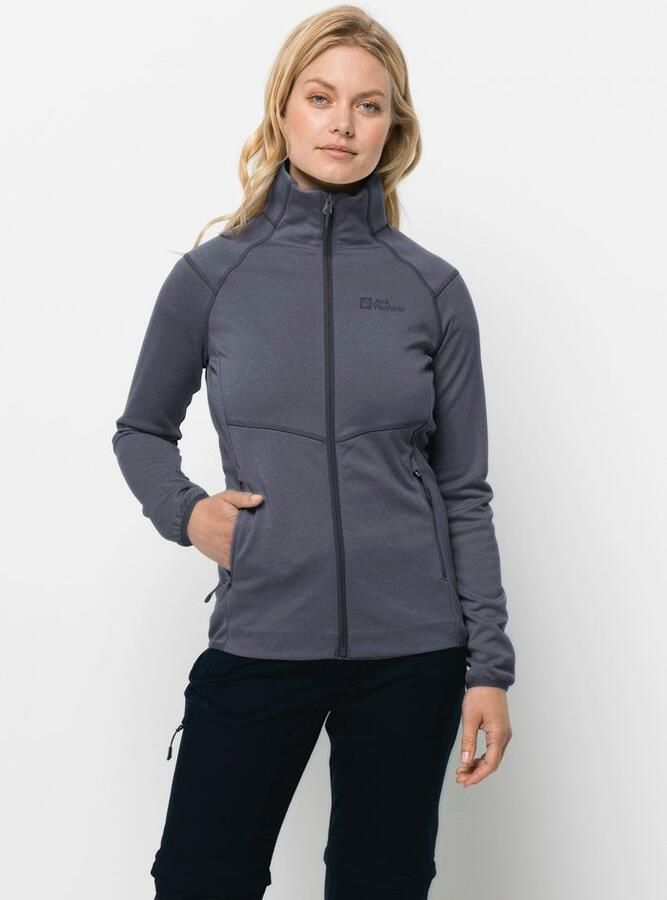 Jack Wolfskin Fortberg FZ Women Fleece jack Dames XXL dolphin - Foto 4