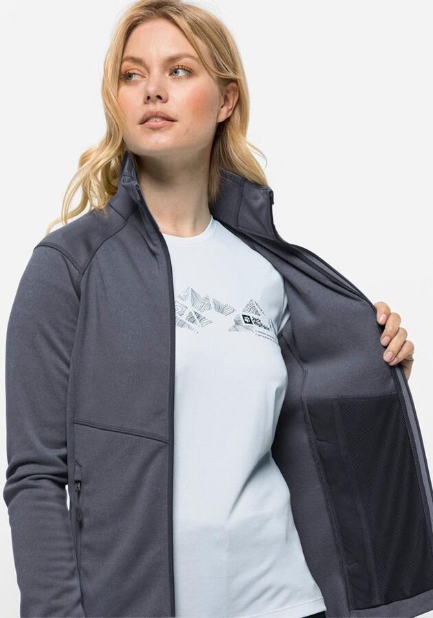 Jack Wolfskin Fortberg FZ Women Fleece jack Dames XXL dolphin - Foto 3