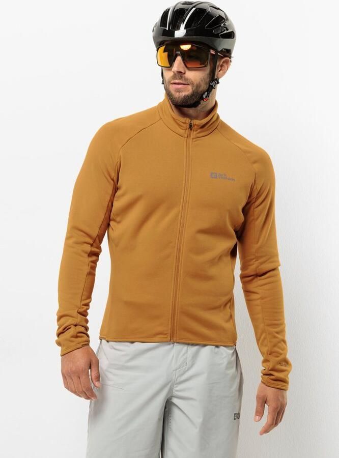 Jack Wolfskin Gravex Thermo FZ Men Fleece jack Heren XXL salted caramel Salted Caramel - Foto 8