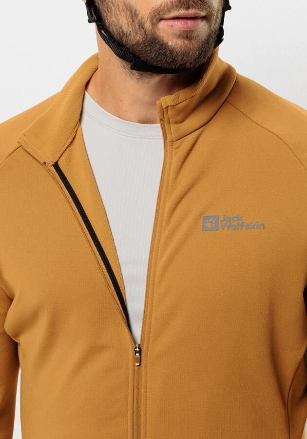 Jack Wolfskin Gravex Thermo FZ Men Fleece jack Heren XXL salted caramel Salted Caramel - Foto 7