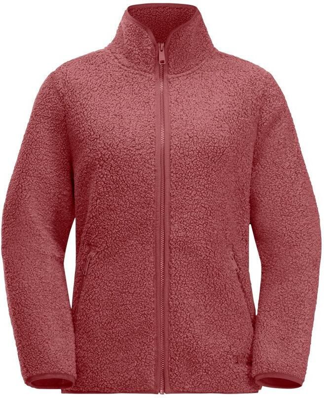 Jack Wolfskin High Curl Jacket Women Fleece jack Dames XXL red coral red coral