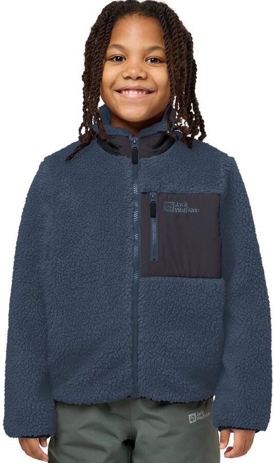 Jack Wolfskin Fleecejack ICE CURL JACKET K Verwar d winddicht overgangsjas voor kinderen - Foto 7