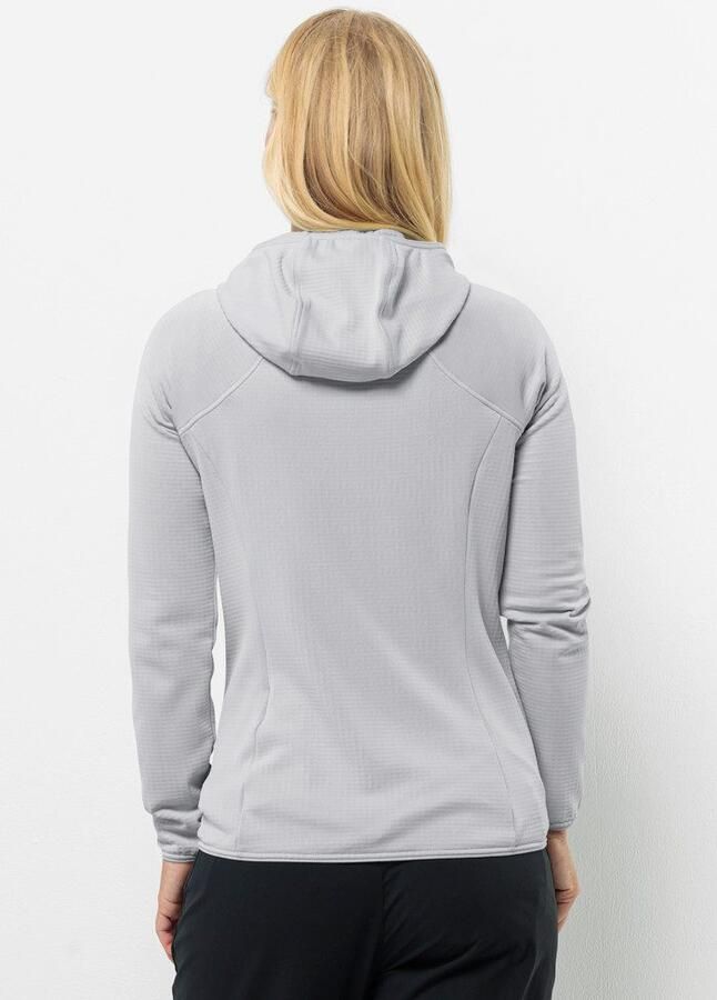 Jack Wolfskin Kolbenberg Hooded FZ Women Fleece jack Dames XXL cool grey Cool Grey - Foto 2