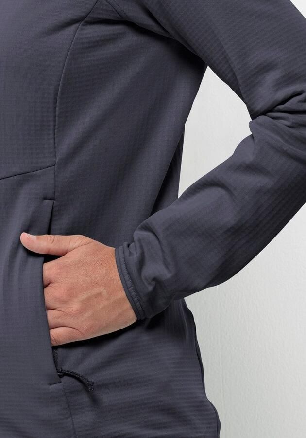 Jack Wolfskin Kolbenberg Hooded FZ Women Fleece jack Dames 2XL graphite - Foto 5