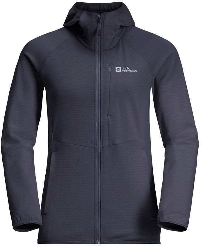 Jack Wolfskin Kolbenberg Hooded FZ Women Fleece jack Dames 2XL graphite - Foto 3