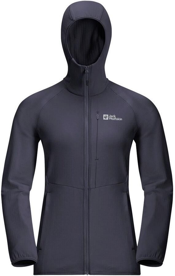 Jack Wolfskin Kolbenberg Hooded FZ Women Fleece jack Dames 2XL graphite - Foto 7