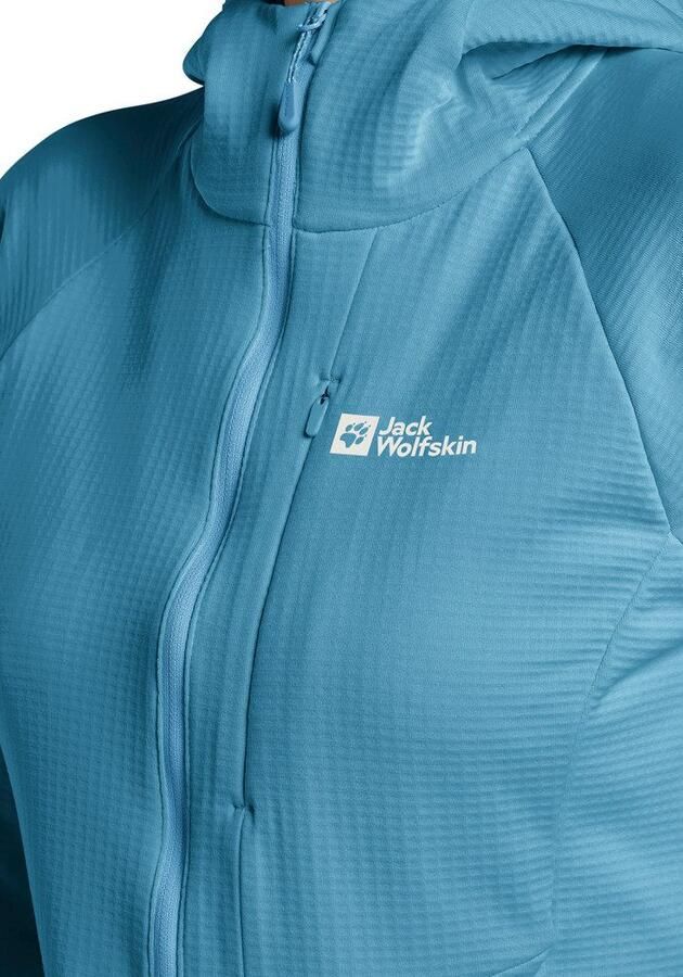 Jack Wolfskin Kolbenberg Hooded FZ Women Fleece jack Dames XXL sky blue Sky Blue - Foto 3
