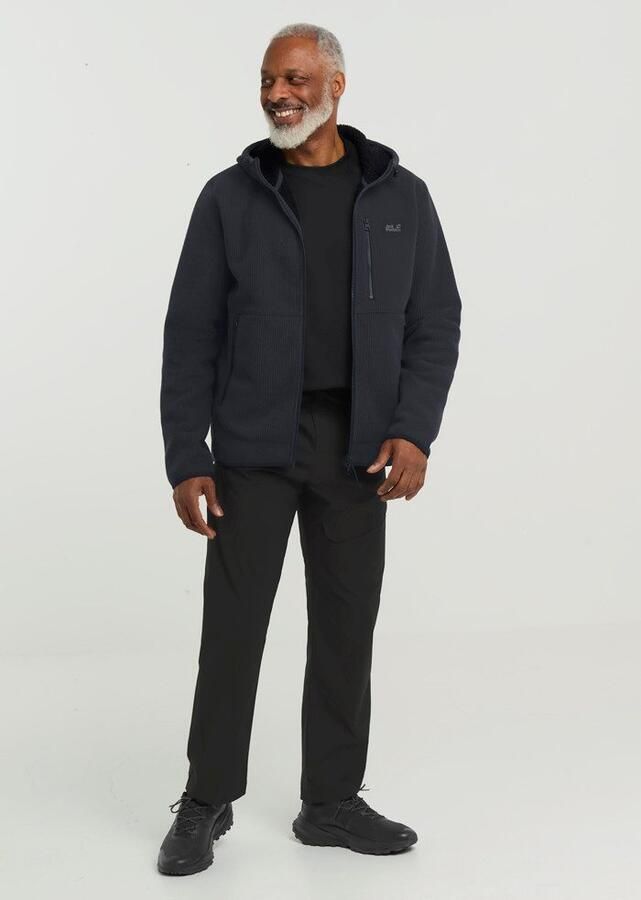 Jack Wolfskin Lake Ridge Hooded Jacket Men Fleece jack met capuchon Heren XXXL dark navy dark navy - Foto 2