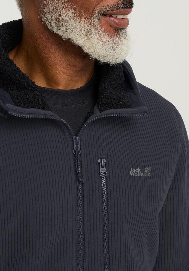 Jack Wolfskin Lake Ridge Hooded Jacket Men Fleece jack met capuchon Heren XXXL dark navy dark navy - Foto 6