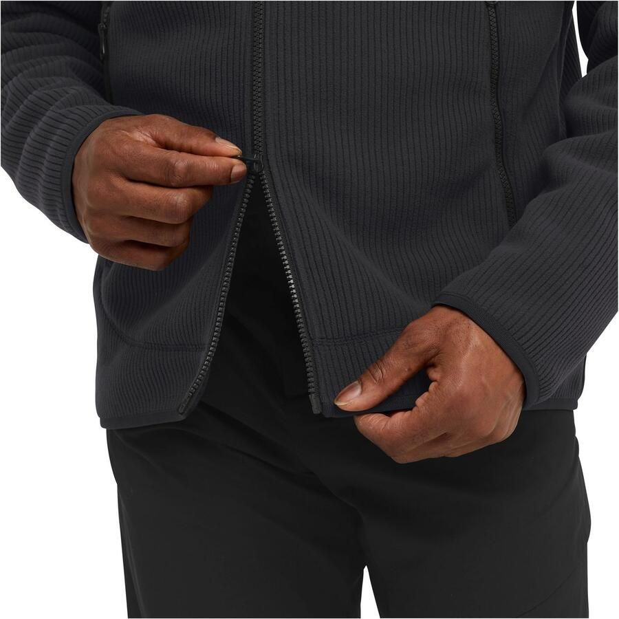 Jack Wolfskin Fleecejack LAKE RIDGE HOODED JKT M Windafstotend verwarmend overgangsjas - Foto 5