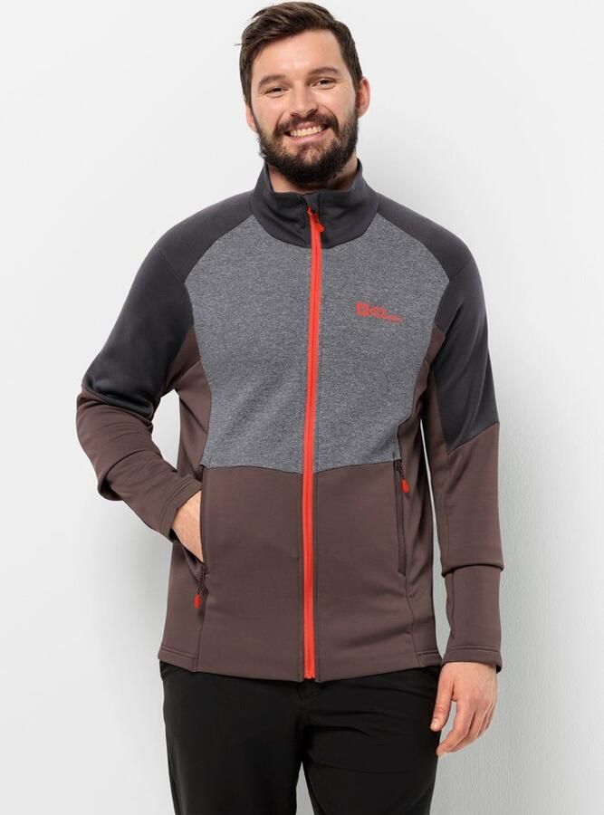 Jack Wolfskin Marienberg FZ Men Fleece jack Heren XXXL red earth red earth - Foto 5