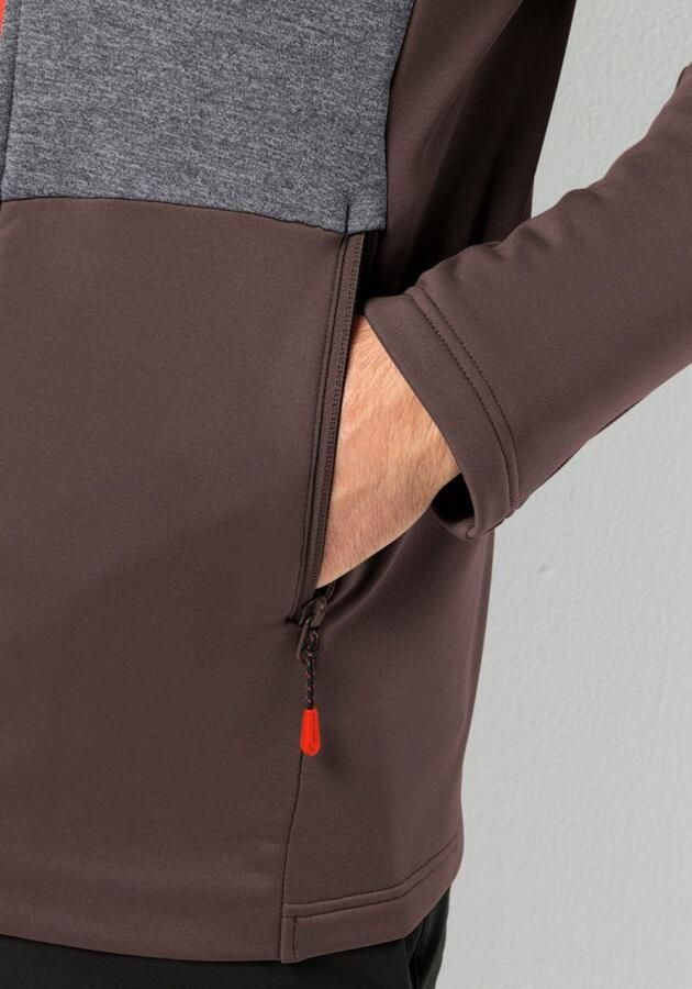 Jack Wolfskin Marienberg FZ Men Fleece jack Heren XXXL red earth red earth - Foto 3