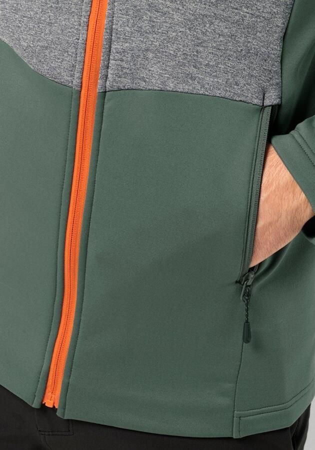 Jack Wolfskin Marienberg FZ Men Fleece jack Heren XXXL hedge green Hedge Green - Foto 3