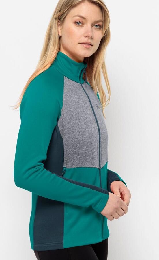 Jack Wolfskin Marienberg FZ Women Fleece jack Dames XXL petrol - Foto 4