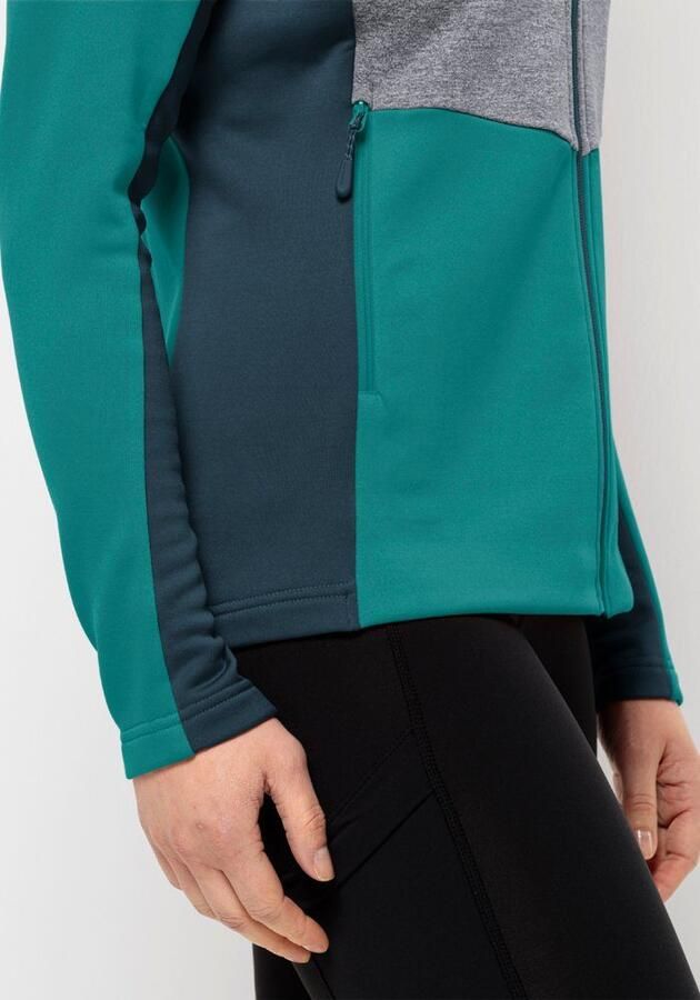 Jack Wolfskin Marienberg FZ Women Fleece jack Dames XXL petrol - Foto 3
