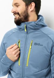 Jack Wolfskin Alpgrat Pro Ins FZ Men Fleece jack Heren XXL elemental blue elemental blue - Thumbnail 3