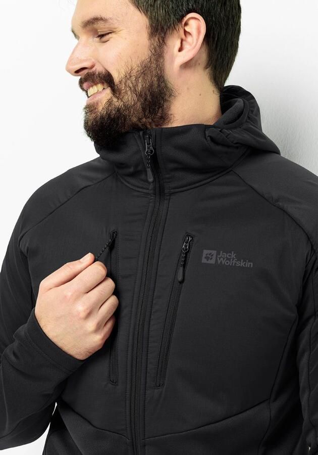 Jack Wolfskin Alpgrat Pro Ins FZ Men Fleece jack Heren XXXL black - Foto 3