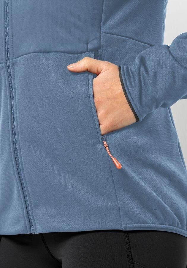 Jack Wolfskin Alpgrat Pro Ins FZ Women Fleece jack Dames XXL elemental blue Elemental Blue - Foto 4