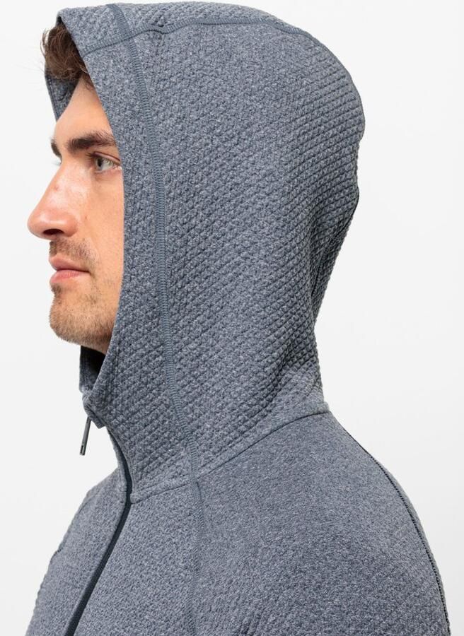 Jack Wolfskin Fernweh Hooded Jacket Men Fleece jack Heren XXXL blue night blue