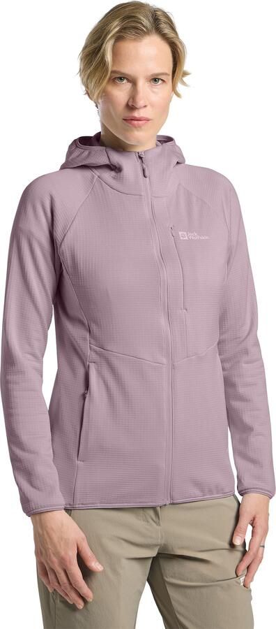 Jack Wolfskin Kolbenberg Hooded FZ Women Fleece jack Dames 2XL wild blossom wild blossom - Foto 7
