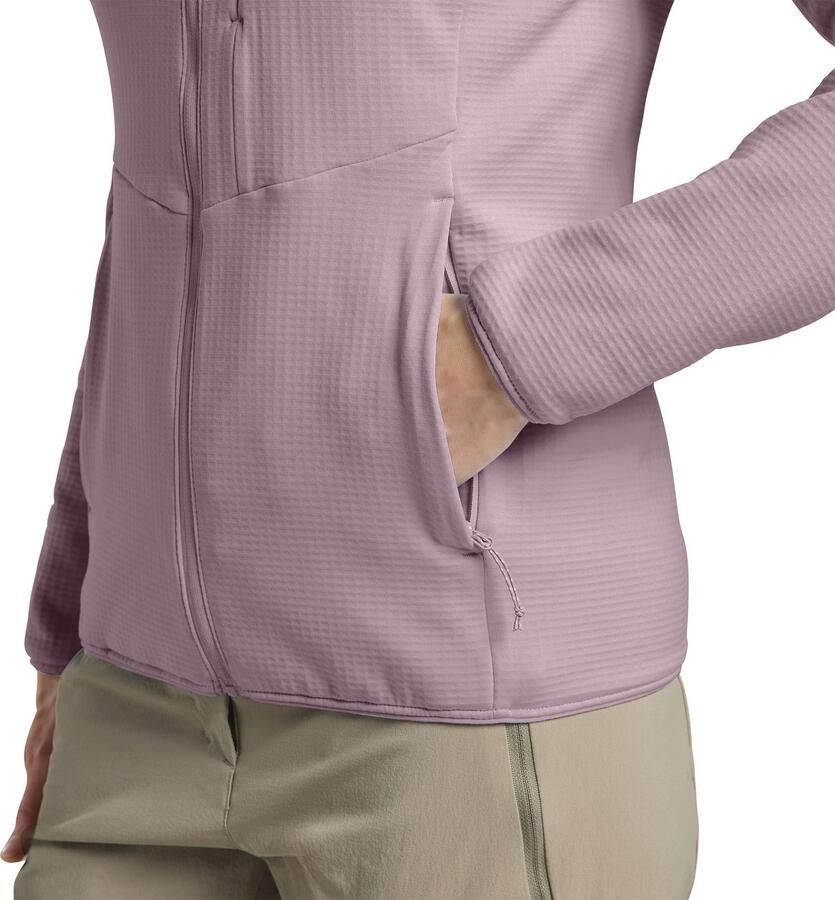 Jack Wolfskin Kolbenberg Hooded FZ Women Fleece jack Dames 2XL wild blossom wild blossom