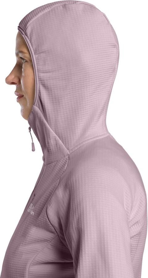 Jack Wolfskin Kolbenberg Hooded FZ Women Fleece jack Dames 2XL wild blossom wild blossom - Foto 4