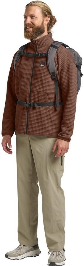 Jack Wolfskin Mogari FZ Men Fleece jack Heren 2XL dark rust Dark Rust - Foto 10