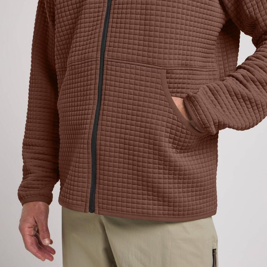 Jack Wolfskin Mogari FZ Men Fleece jack Heren 2XL dark rust Dark Rust - Foto 2