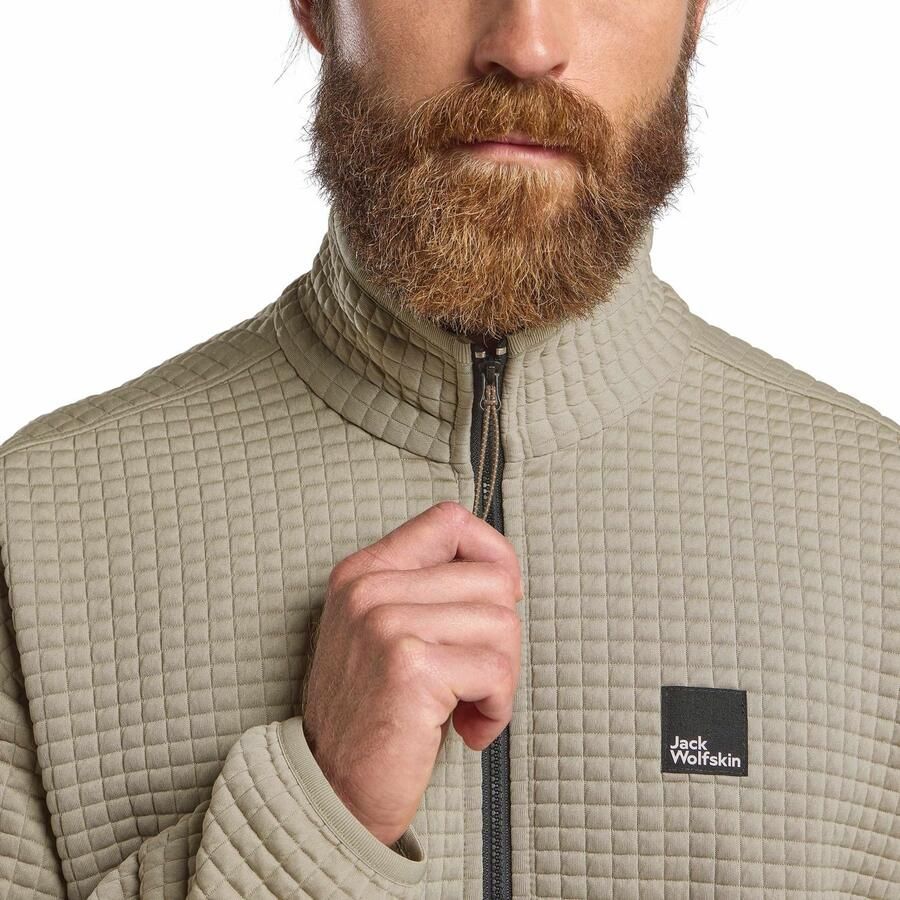 Jack Wolfskin Mogari FZ Men Fleece jack Heren XXXL stone