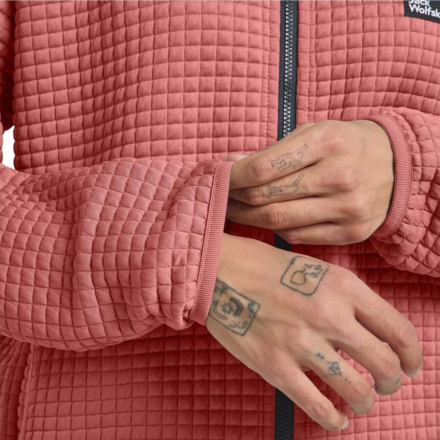 Jack Wolfskin Mogari FZ Women Fleece jack Dames XXL mineral red mineral red - Foto 2