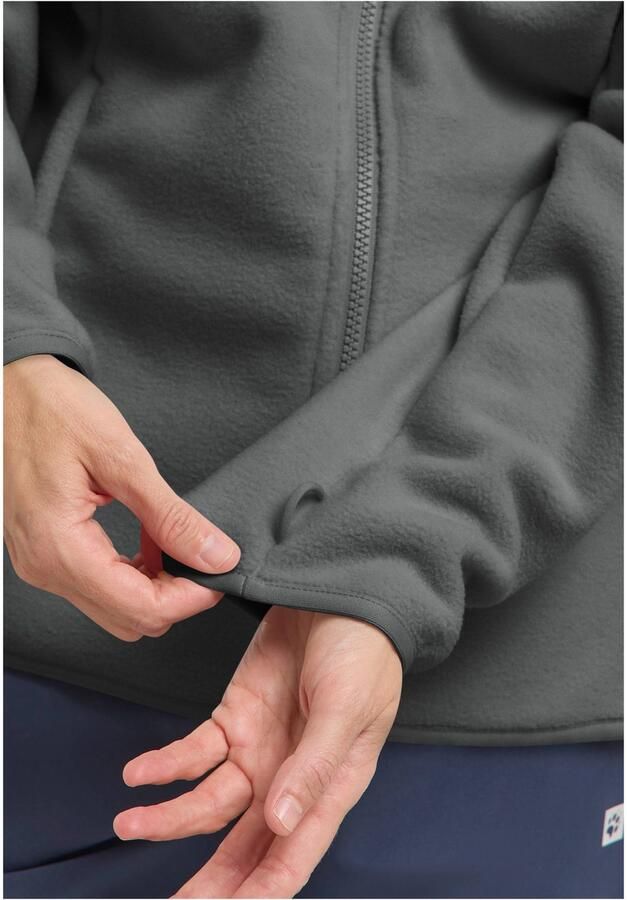 Jack Wolfskin Moonrise FZ Women Fleece jack Dames XXXL slate green slate green - Foto 3