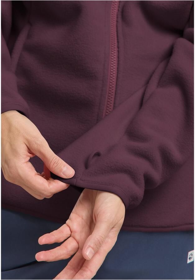 Jack Wolfskin Moonrise FZ Women Fleece jack Dames XXXL amaranth - Foto 3