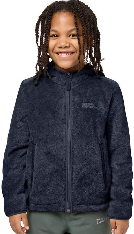 Jack Wolfskin Nepali Jacket Kids Fleece jack Kinderen 104 blue night blue - Foto 6