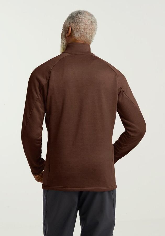 Jack Wolfskin Peak District FZ Men Fleece jack Heren XXXL hot choc hot choc - Foto 2