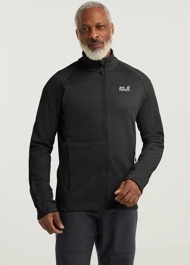 Jack Wolfskin Peak District FZ Men Fleece jack Heren XXXL black - Foto 8