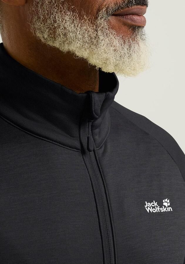 Jack Wolfskin Peak District FZ Men Fleece jack Heren XXXL black - Foto 6