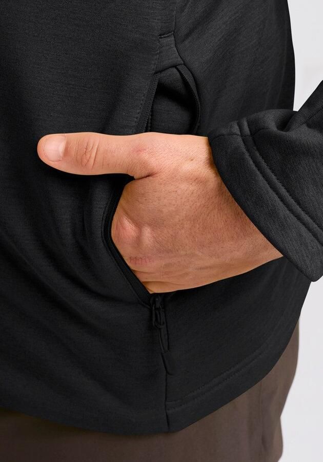 Jack Wolfskin Peak District Hooded FZ Men Fleece jack met capuchon Heren XXL black - Foto 5