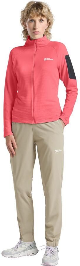 Jack Wolfskin Prelight FZ Women Fleece jack Dames XL sunset coral sunset coral - Foto 12