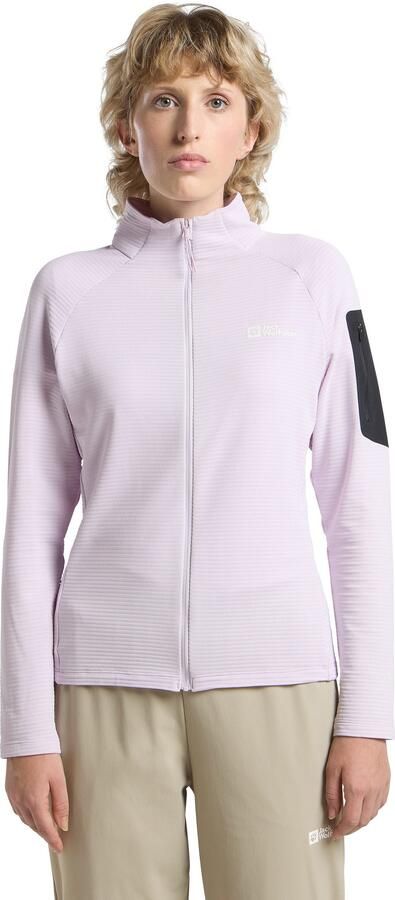 Jack Wolfskin Prelight FZ Women Fleece jack Dames XL pale lavendar Pale Lavendar - Foto 7