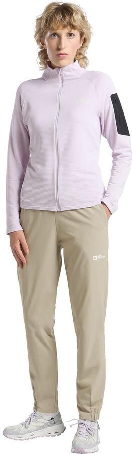 Jack Wolfskin Prelight FZ Women Fleece jack Dames XL pale lavendar Pale Lavendar - Foto 6
